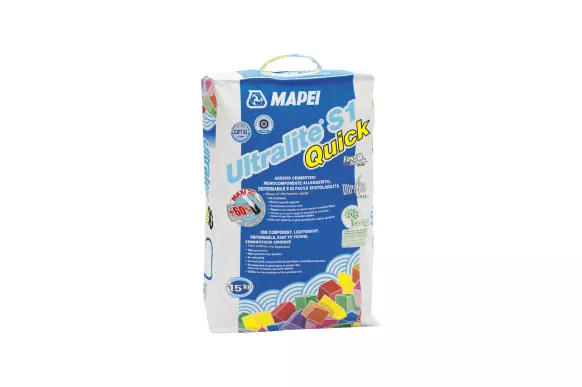 Смеси сухие клеевые MAPEI Ultralite S1 цвет Серый 15 кг