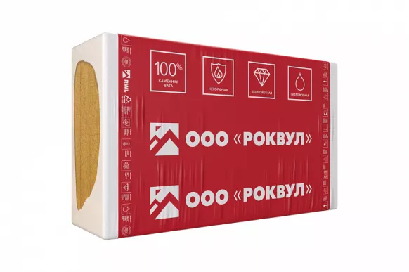 Rockwool Фасад Баттс Д Оптима Плита (1000х600х150 мм) 2 шт