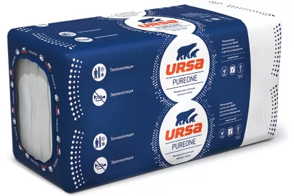 URSA PureOne 34 PN Плита (1200х600х50 мм) 12 шт в упаковке