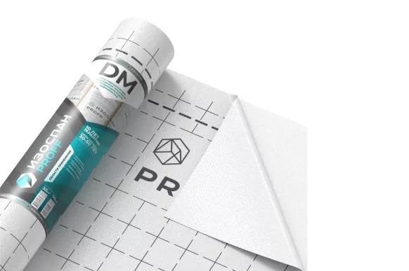 ГидроПароизоляция Изоспан DМ proff рулон 150 м2