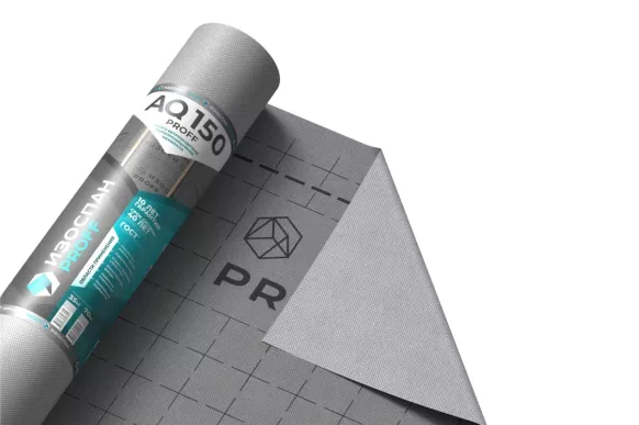 Диффузионная мембрана Изоспан AQ proff - 150 рулон 35 м2
